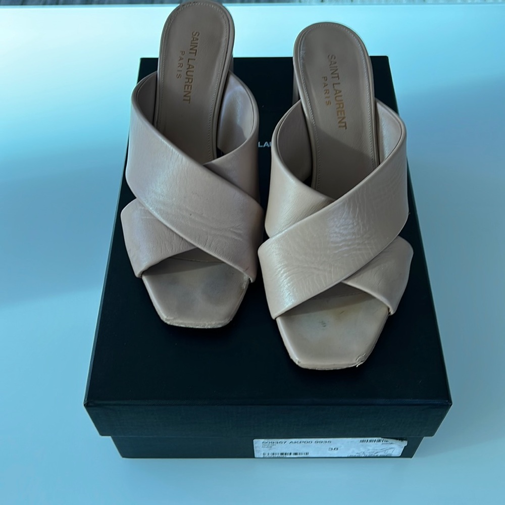 YSL Loulou 70 mule sanda